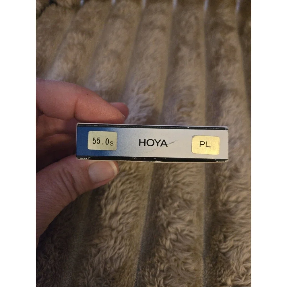 Hoya 55 mm PL Screw-In Filter (Japan) w/ Box & Case